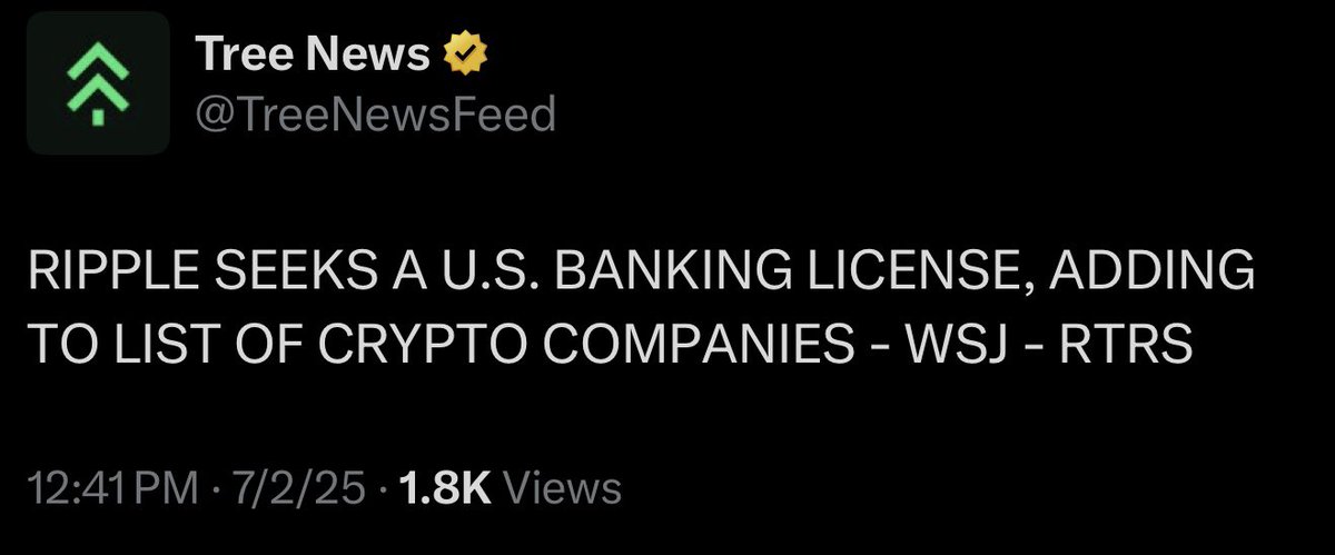Part 1 of my $XRP prophecy already beginning