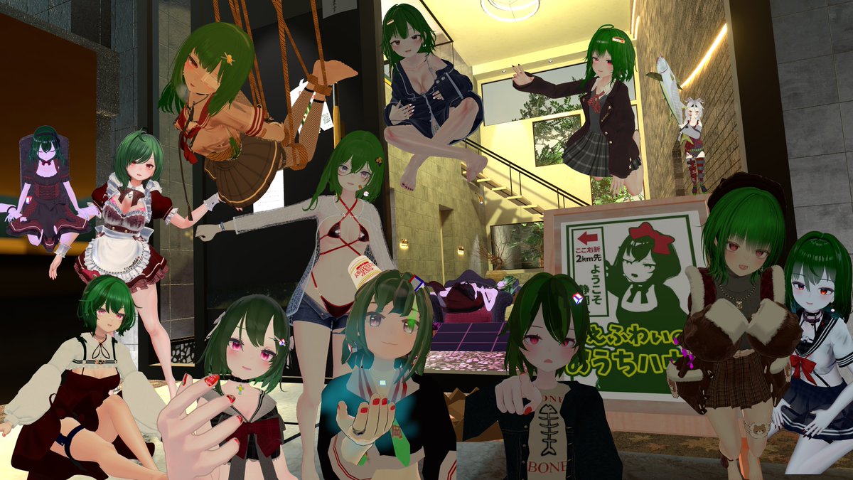 _36L's tweet photo. @null 
アバター増えるとどれがワイなのか問題🤔 
ゲーム、ボドゲ、ワールド探検、雑談なんでもやります!
会話デッキは旅行、日本株、お笑い、他
 プロフィールは🈁
https://t.co/0jd8VHJiCt
ホームワールドで寝てること多いですが 気楽にインバイト誘ってください https://t.co/SkNZyS64Zf