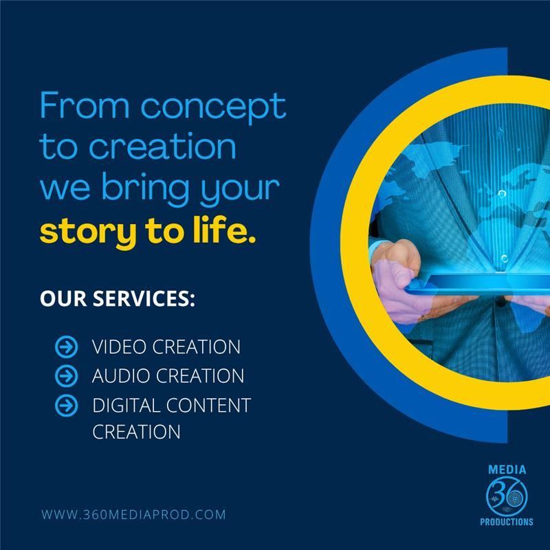 Media360Prod's tweet photo. From powerful storytelling to high-impact visuals, we specialize in turning ideas into reality. 

Our full-service media production team is ready to take your next project to the next level. 

https://t.co/qnS7x2YVa5

#CreateWithUs #MediaProduction #VideoCreators #ContentCreation https://t.co/7JIHxNQIBD