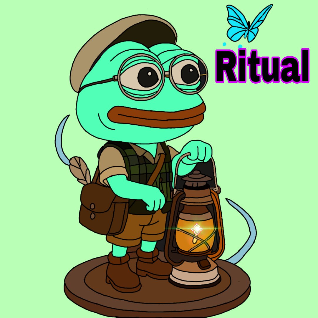 Day 52 New day new art about Ritual 
Rituals are the foundation of identity. In the repetition, we remember who we are—and who we aim to become
Guys Let's join Ritual today for future 
Because future is ritualized!
<a href="/ritualfnd/">Ritual Foundation</a>
<a href="/ritualnet/">Ritual</a> <a href="/Jez_Cryptoz/">Jez ritual/acc (❖,❖)</a> <a href="/dunken9718/">dunken(ritual/acc) (❖,❖)</a> <a href="/0xMadScientist/">Stefan | Mad Scientist (❖)</a>