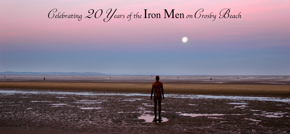 Ron Davies also on BlueSky (@rondaviesphoto) on Twitter photo Moon set at dawn. Antony Gormley’s Another Place, Crosby beach: “In this work human life is tested against planetary time.” <a href="/IronMenCrosby/">IronMenCrosby 🌤</a> #IronMenat20 Moon set at dawn. Antony Gormley’s Another Place, Crosby beach: “In this work human life is tested against planetary time.” <a href="/IronMenCrosby/">IronMenCrosby 🌤</a> #IronMenat20