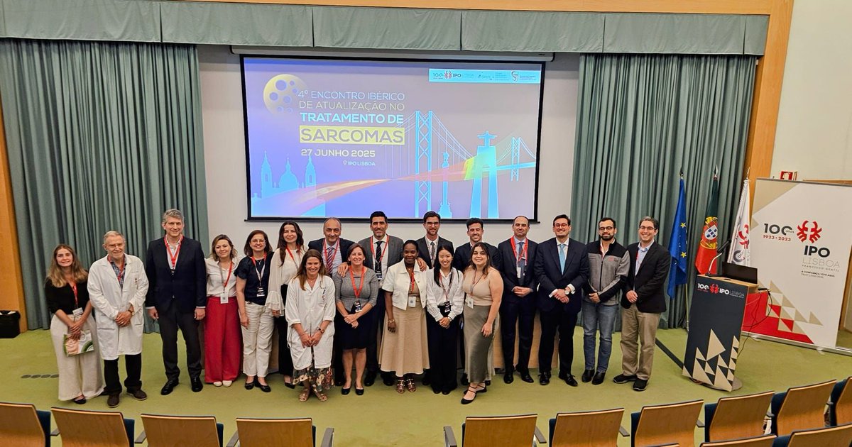 El 4º Encuentro Hispano-Luso de #Sarcomas en Lisboa, con los especialistas mas 🔝de la Península Ibérica. Aprendiendo siempre. <a href="/GrupoGeis/">GEIS</a>. El año q viene, más.
