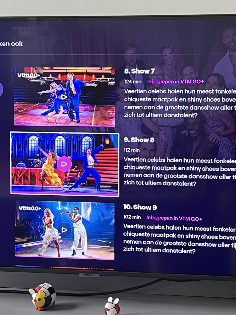 ⁦<a href="/VTM/">VTM</a>⁩ kijkt naar de onder foto 8 aflevering maar er is tussen show 7 en show 9 hebben wel vtm go+ behalve show 8