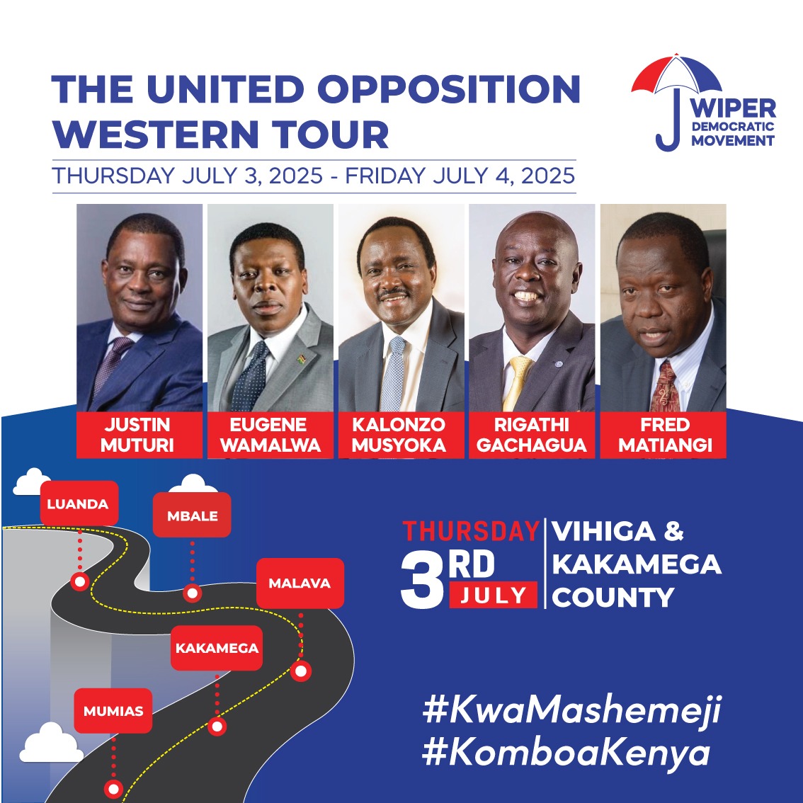 Luhyas are our cousins...hakuna shinda cousins wakiongea pamoja na wakipendana
Rigathi gachagua will be injecting from western kenya