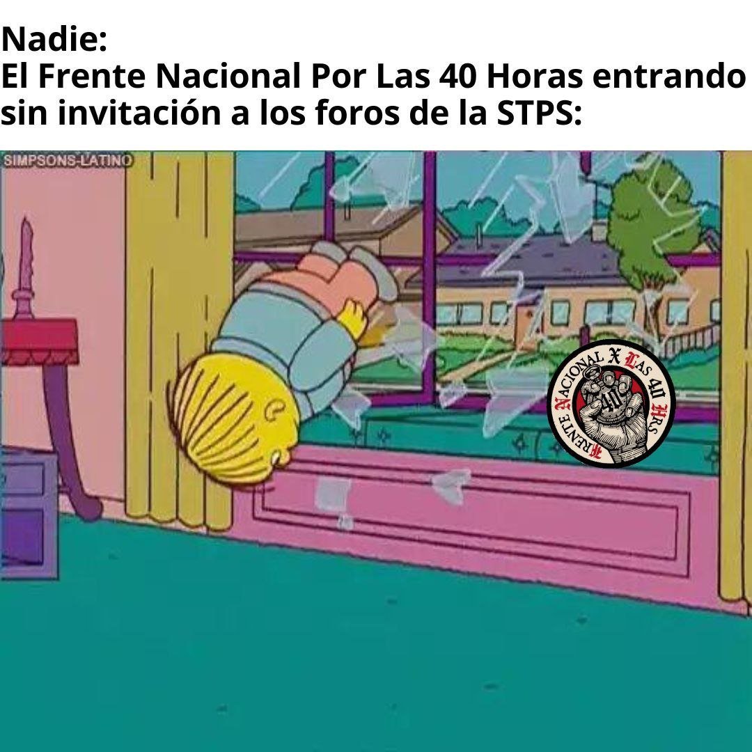 Y lo seguiremos haciendo si es necesario porque no hay voz de la clase trabajadora representada en dichos foros.
#40horasYA