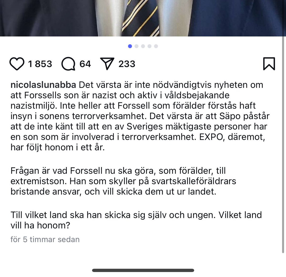 kurrejonsson's tweet photo. Helt sjukt att Vänsterpartiets kommunpolitiker Linnea Bengtsson valt att dela detta. https://t.co/MCTB9BuYM8