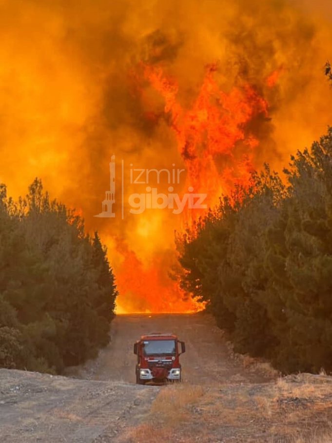 Diyanetin başkanıyla yancılarına bütçe var, yangın uçağı için yok. 
#izmiryanıyor