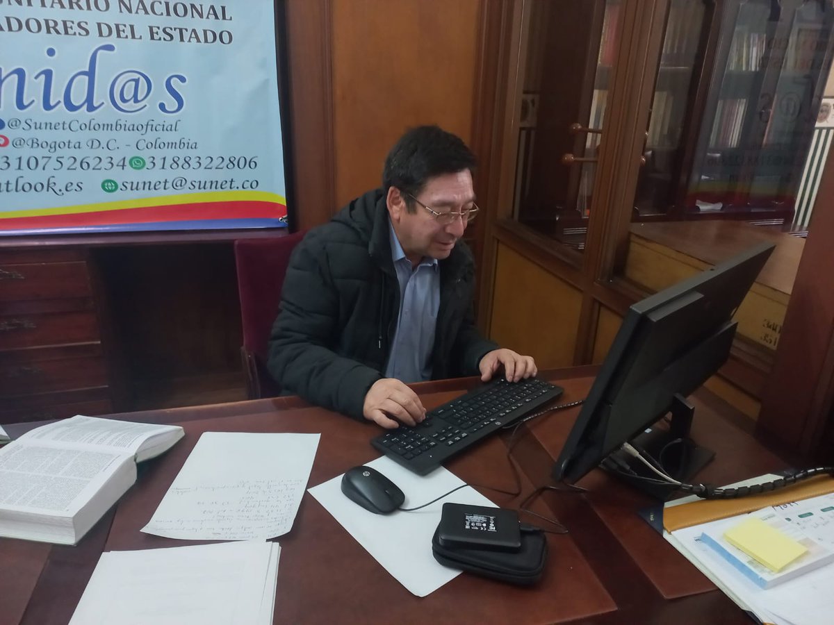 German GarciaDelgado (@germansunet) on Twitter photo Su sindicato estatal <a href="/sunetcolofc/">@SunetColOfc</a> elaborando denuncia <a href="/PGN_COL/">Procuraduría General de la Nación</a> <a href="/MintrabajoCol/">MinTrabajo</a> <a href="/FiscaliaCol/">Fiscalía Colombia</a> <a href="/CGR_Colombia/">Contraloría General de la República de Colombia</a> <a href="/DefensoriaCol/">Defensoría del Pueblo</a> contra <a href="/alcavillanueva/">Alcaldía de Villanueva</a> por el despido del presidente de la subdirectiva, sin levantamiento de fuero <a href="/HenryAl57260803/">Henry Alexander Hernández</a> <a href="/CesarOrtiZorro/">César Ortíz Zorro</a> <a href="/Iriroro/">Iván R. Rodríguez</a> Su sindicato estatal <a href="/sunetcolofc/">@SunetColOfc</a> elaborando denuncia <a href="/PGN_COL/">Procuraduría General de la Nación</a> <a href="/MintrabajoCol/">MinTrabajo</a> <a href="/FiscaliaCol/">Fiscalía Colombia</a> <a href="/CGR_Colombia/">Contraloría General de la República de Colombia</a> <a href="/DefensoriaCol/">Defensoría del Pueblo</a> contra <a href="/alcavillanueva/">Alcaldía de Villanueva</a> por el despido del presidente de la subdirectiva, sin levantamiento de fuero <a href="/HenryAl57260803/">Henry Alexander Hernández</a> <a href="/CesarOrtiZorro/">César Ortíz Zorro</a> <a href="/Iriroro/">Iván R. Rodríguez</a>
