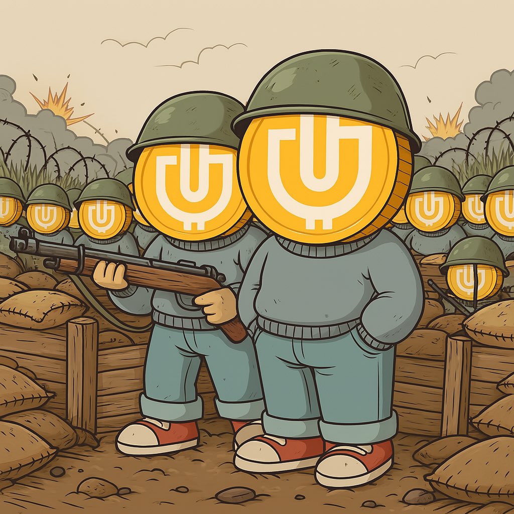 theweirdocoin's tweet photo. UGuys been so deep in the trenches it’s hard to tell if we’re stuck or unstoppable. You either lose it all or make it weirdly rich. Lately… all the useless guys survive 🕶️🤑 @uselessguycto #Useless #guy #justauselessguy #UGuy https://t.co/KewJPEiTWM
