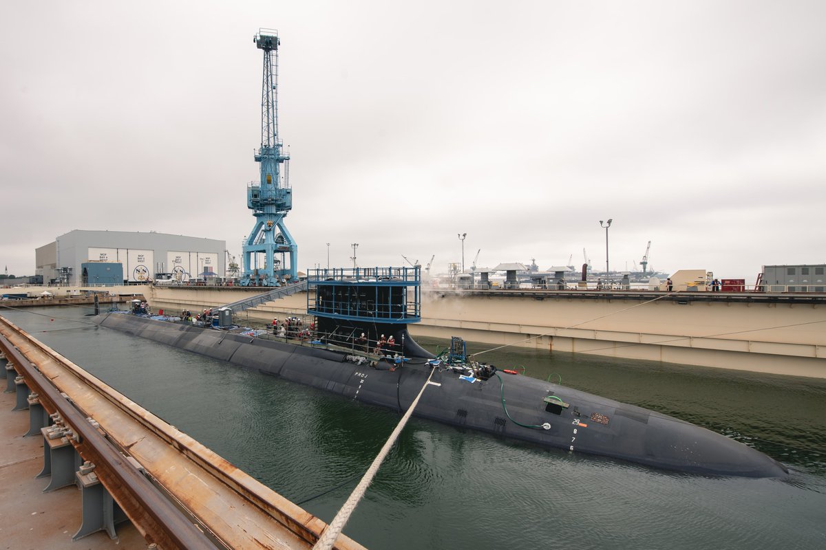 Roberto_yeager's tweet photo. #HII ha anunciado la reciente botadura (no da la fecha exácta) del #SSN800 #USSArkansas, que es el 27º Clase #Virginia, 9º del Block IV https://t.co/cHGuUGzwAO https://t.co/QvE9gRY6pu