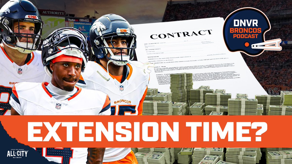 Who is next to get an extension from the Broncos? 

🚨DNVR BRONCOS LIVE🚨

youtube.com/live/14pxUwkZ6…