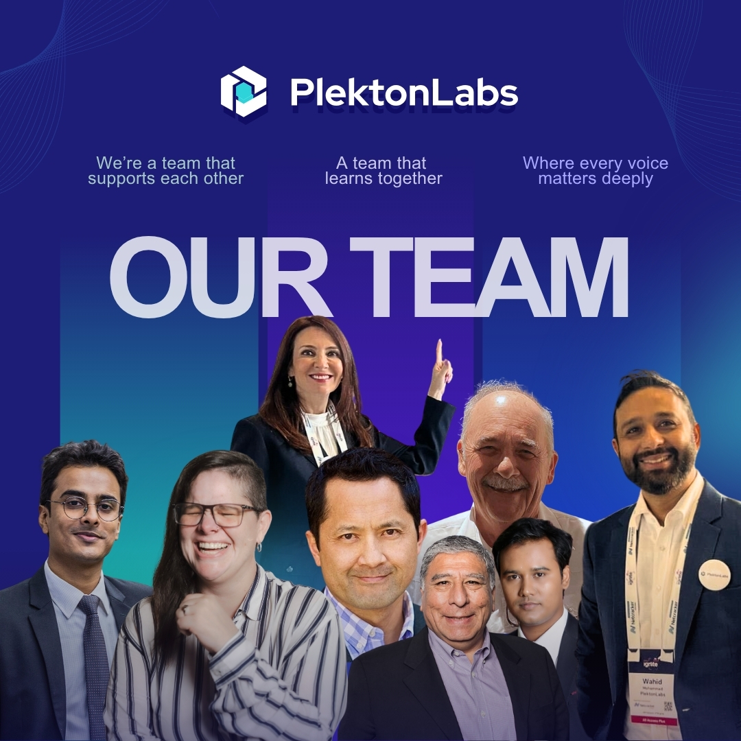✌️ At PlektonLabs, it's all about togetherness—growing, exploring ideas, and showing up for each other. 💡

💪 This team is our heartbeat.

#TeamCulture #PlektonLabs #BuiltTogether
