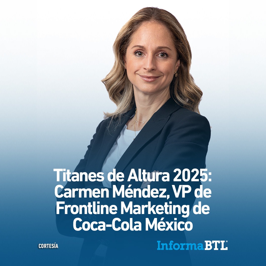 InformaBTL's tweet photo. Carmen Méndez, VP de Frontline Marketing de Coca-Cola México, es una de nuestros titanes de Altura 2025.

Conoce su visión de liderazgo, aprendizajes y pasiones 👉👉 https://t.co/CZ4PD6ApPG

#TitanesDeAltura2025
#InformaBTL
#Liderazgo
#cocacola
#titanesdealtura https://t.co/6LkoZqwoPO