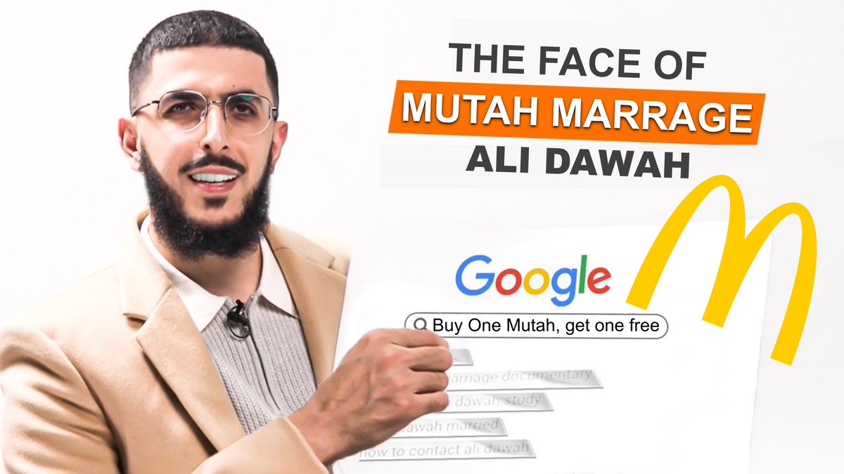 TweetYBIC's tweet image. If you want a free Mutah marriage ask @AliDawow for his buy one get one free deal, only for a limited time.
#Islam #Quran #Muhammad #Mutah #Marriage