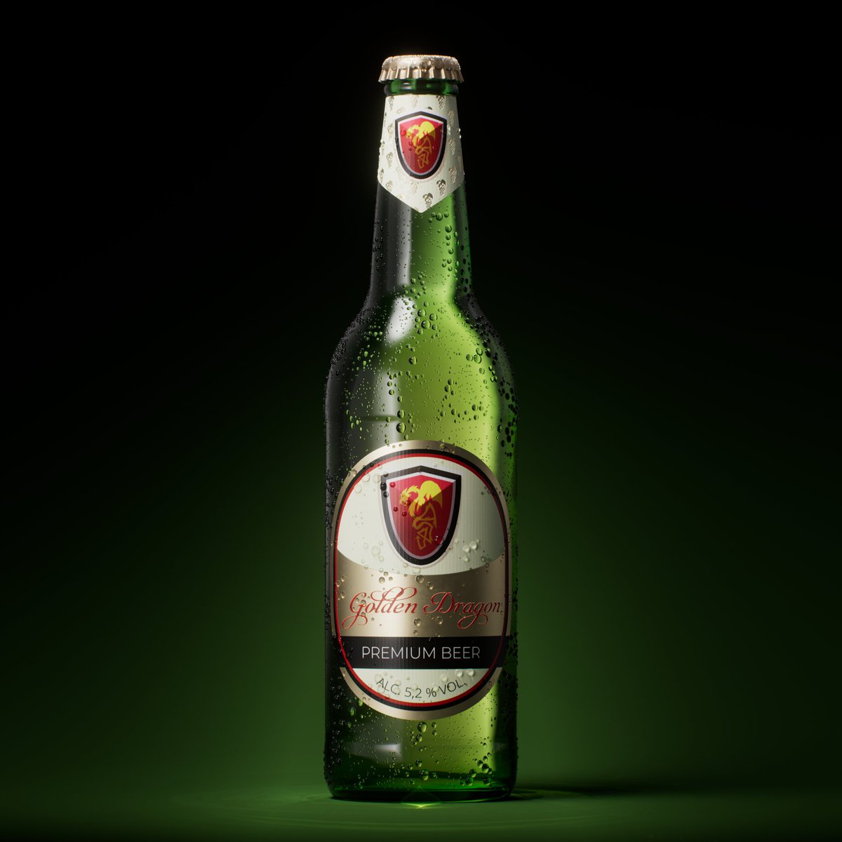 RaphaelRau's tweet image. You know it&apos;s hot outside when the first 3 posts in my feed have something to do with fluids 😁

I will ad my  &quot;Beer Bottle Studio Scene&quot; that I uploaded to my Patreon yesterday to the mix

This scene it straight out of octane. No comp.
patreon.com/c/SilverwingVFX

#c4d #octane