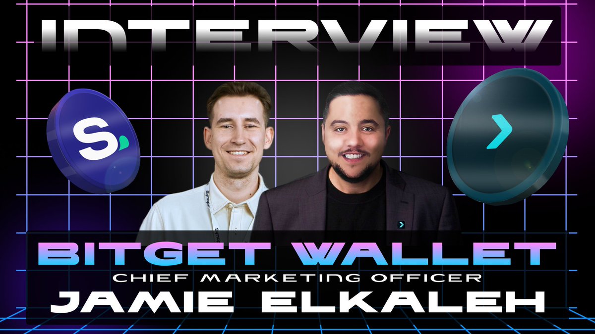 🗣 A new special episode of Blockchain Innovation with Synopsis:

📺 youtu.be/uWr0GXhBLfg

🎙 Speaker:  Jamie Elkaleh | <a href="/JamieElky/">Jamie</a> 
▪️ CMO at Bitget Wallet | <a href="/BitgetWallet/">Bitget Wallet 🩵</a> 

#BitgetWallet #PAYfi #Stablecoins #Mass_Adoption