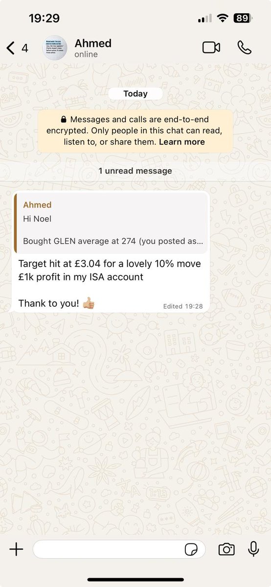 Borg74's tweet image. #GLEN 306 – My target would be the 200MA, but I respect that Ahmed is content with his trade, and I’m genuinely happy for him. There’s something satisfying about seeing others succeed—it gives me a buzz when people make money.

One thing I’ve always stood by: I could never, and