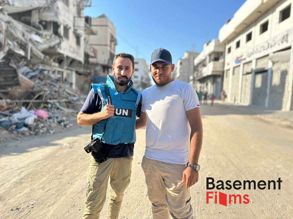 basement films (@basement_films) on Twitter photo Meet <a href="/jaberphotos/">Jaber Badwan</a> & Osama AlAshi; we pray Israel doesn't kill them like 200 of their colleagues.
They say don't meet your heroes; we can't. Israel won't allow us in, they can't get out, but nothing, not even <a href="/BBCNews/">BBC News (UK)</a> can now stop their film going out. Please watch it.
TONIGHT Meet <a href="/jaberphotos/">Jaber Badwan</a> & Osama AlAshi; we pray Israel doesn't kill them like 200 of their colleagues.
They say don't meet your heroes; we can't. Israel won't allow us in, they can't get out, but nothing, not even <a href="/BBCNews/">BBC News (UK)</a> can now stop their film going out. Please watch it.
TONIGHT