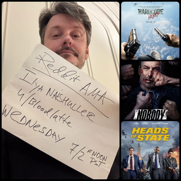Hey! Heads of State is out today on Amazon Prime and to cap off a three year long process, I'm doing a REDDIT AMA today. See you there.
old.reddit.com/r/movies/comme…