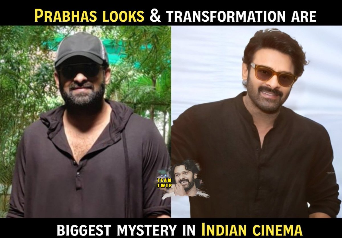 TeamTWTPOffi's tweet image. Baap of Transformation 
#Prabhas