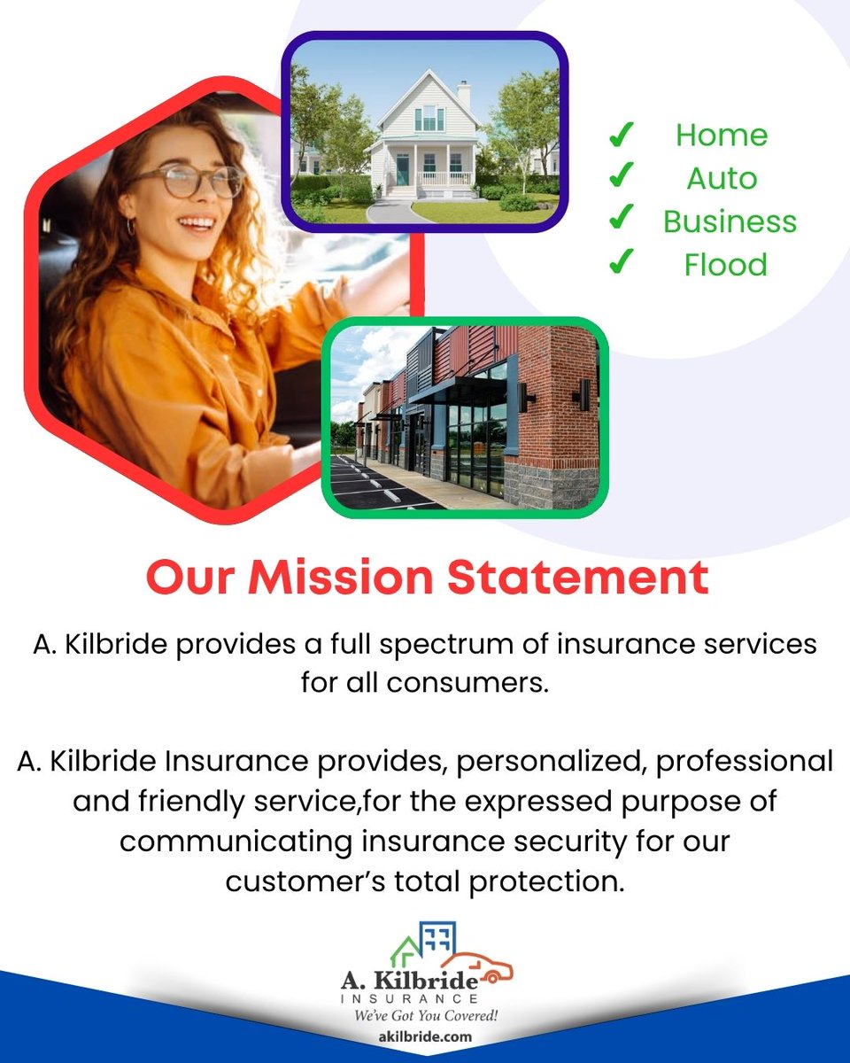 kilbrideins's tweet image. #akilbrideinsurance #TotalProtection #peaceofmind #CoverageYouCanTrust