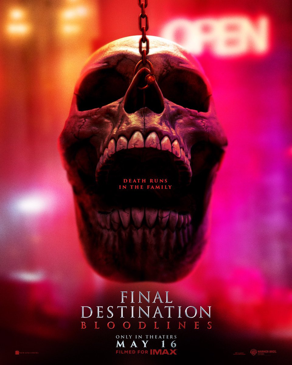 Final Destination Bloodlines is definitely one of my favorites out of the entire series 💯 
Great opening scene, great storyline, great casting and crazy kills. I loved how they connected all the movies and had a beautiful sendoff for Tony Todd 🙏🏼🪦🕯️🕊️