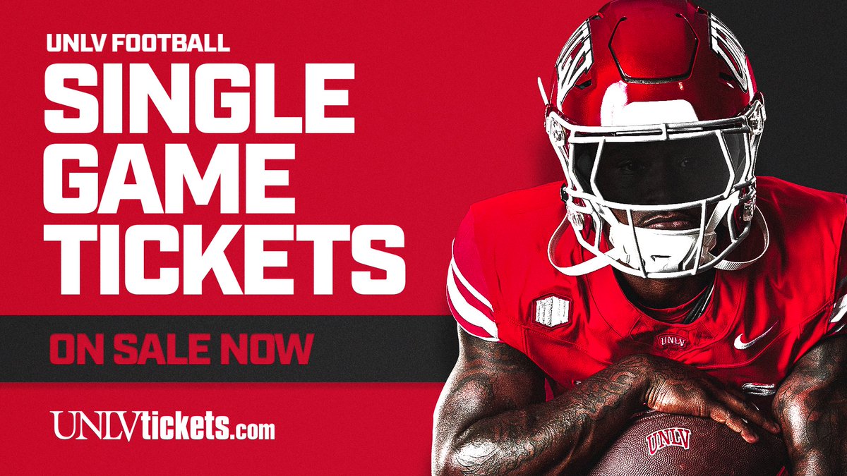 unlvfootball's tweet image. 🚨Single game tickets are now on sale🚨
🎟️ unlvtickets.evenue.net/events/FBS