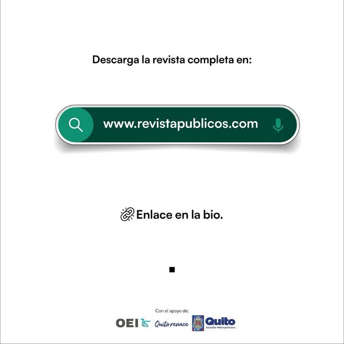 “Desde la ruralidad” es el eje temático de la edición 11 de la #RevistaPúblicos. 🌱

📗 Descubre todos los artículos de esta edición aquí:
👉 revistapublicos.com/archivo-revist…