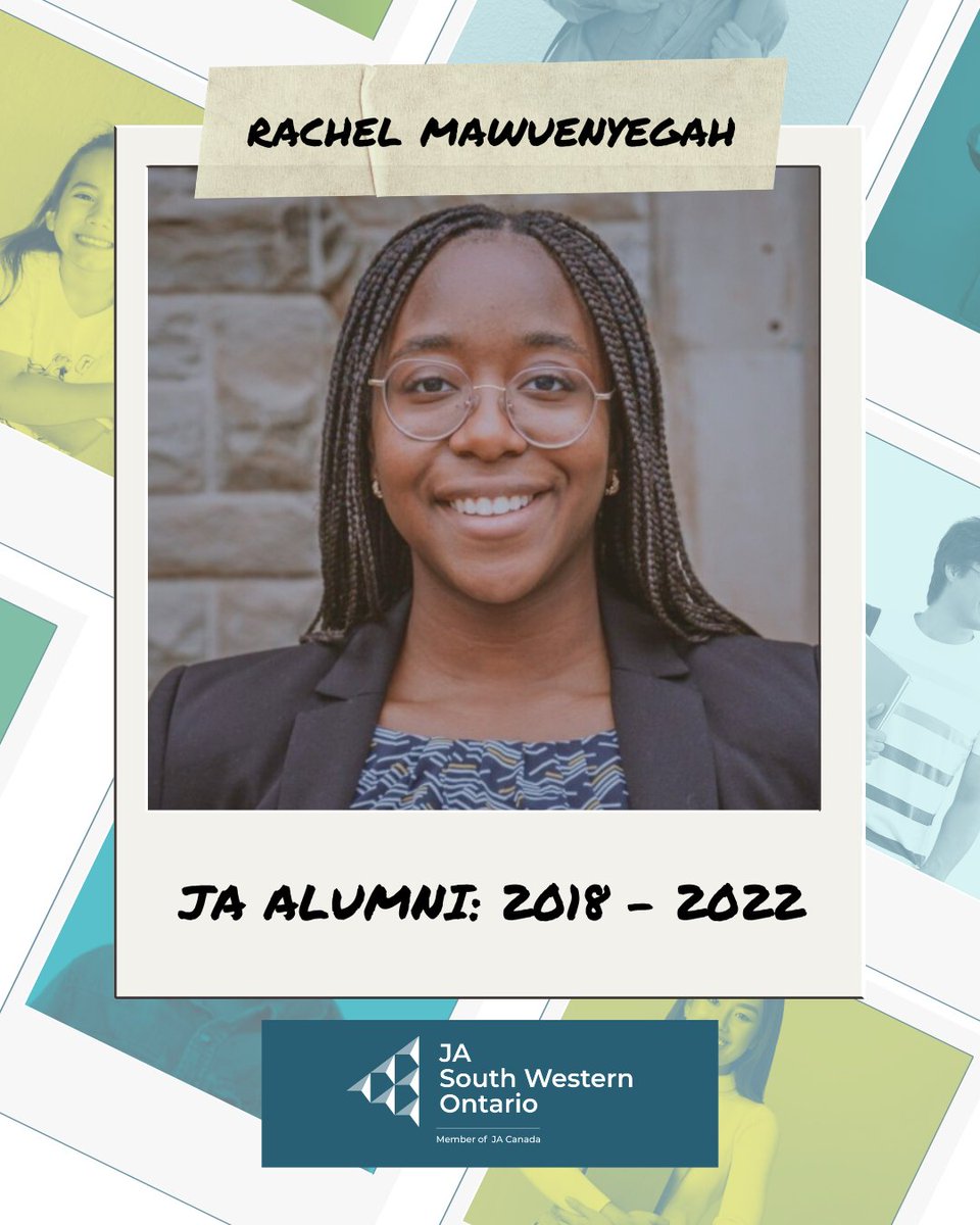 Meet JA Alumni Rachel Mawuenyegah!

When asked about her JA experience, Rachel said, "The JA Company Program is what encouraged me to consider a career in business."

Read more: jaswo.org/ja-alumni-year…

#JAAlumni #JASWO #JACompanyProgram