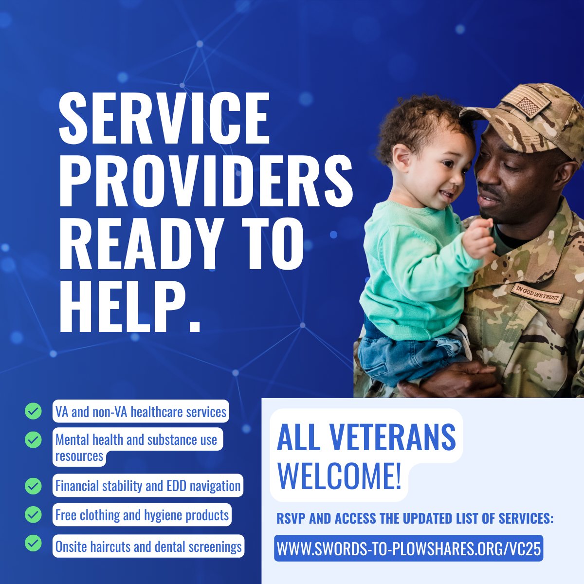 Swords to Plowshares tweet media