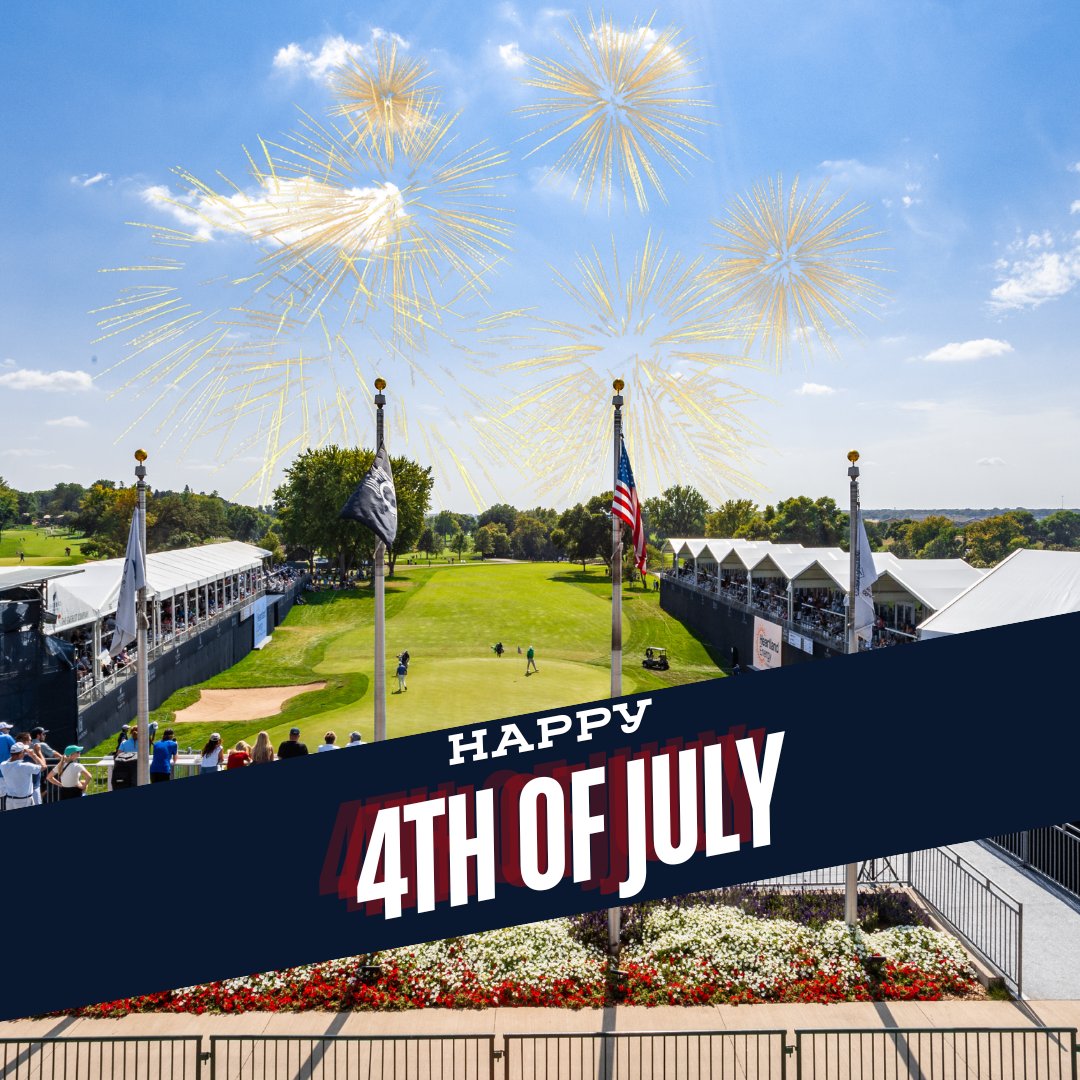 SanfordIntl's tweet image. Happy 4th of July from the Sanford International! 🎆

Celebrate freedom, fun, and fairways — see you on the course this September! ⛳️

#SanfordIntl | #MoreThanGolf