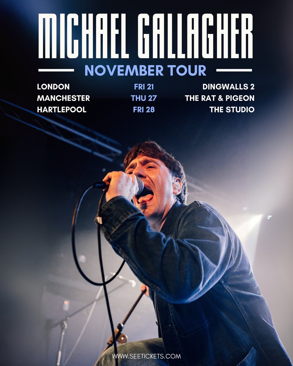 Michael Gallagher (@mickyygall) on Twitter photo 🏄♂️ NOVEMBER TOUR 🏄♂️
After the best week of my life <a href="/glastonbury/">Glastonbury Festival</a> 🎉
Me and the lads will be hitting the road this November
General sale Friday @ 9am
For pre-sale access sign up here -
lnk.to/MGmailinglist
Let’s keep this train rolling 🚂
SIGN UP & Grab yeh tickets! 💙 🏄♂️ NOVEMBER TOUR 🏄♂️
After the best week of my life <a href="/glastonbury/">Glastonbury Festival</a> 🎉
Me and the lads will be hitting the road this November
General sale Friday @ 9am
For pre-sale access sign up here -
lnk.to/MGmailinglist
Let’s keep this train rolling 🚂
SIGN UP & Grab yeh tickets! 💙