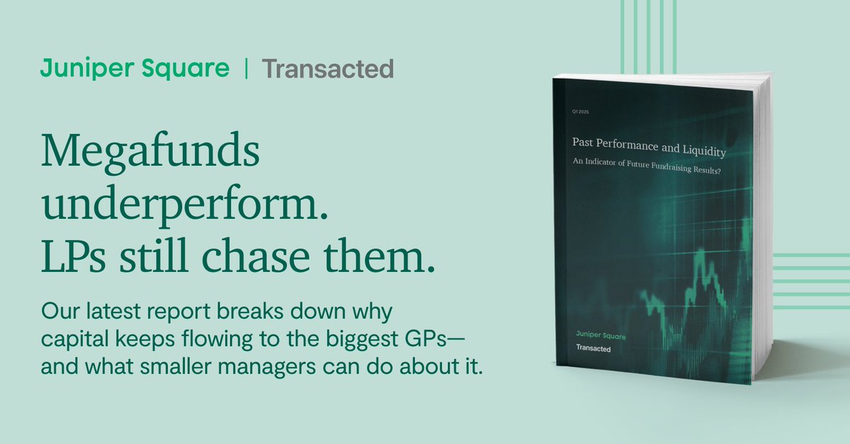 We analyzed fundraising outcomes across thousands of funds—here’s what the data says about which metrics actually matter. Download the report: junipersquare.com/guides/fundrai…