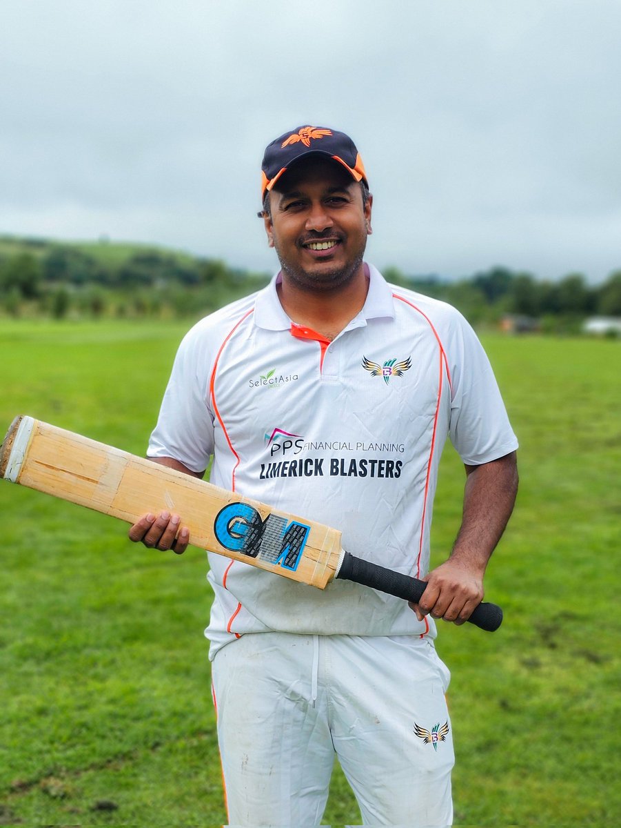 The classy Rahul Poulose was back among the runs with a well played half century vs Clare CC in the Div 1 league game 👏 Rahul scored an unbeaten 5️⃣0️⃣ off 66 balls forming several crucial partnerships in the middle order, scoring 3x4️⃣ &amp; 2x6️⃣ 🔥