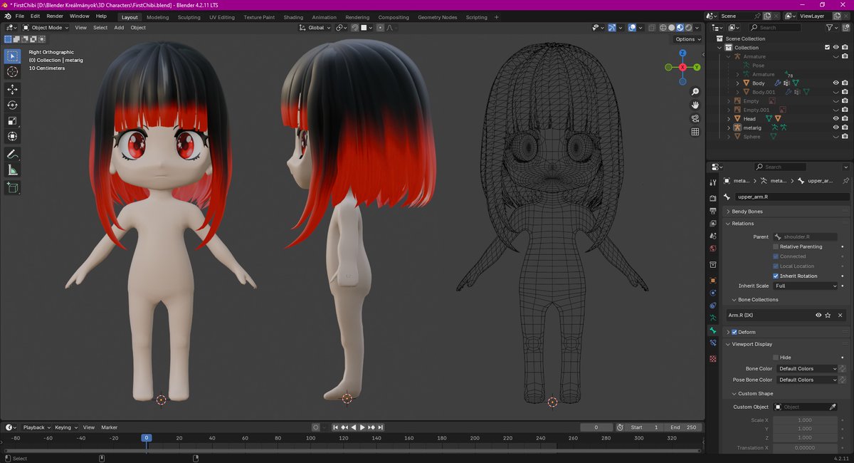 KriszSwainer's tweet photo. It's almost time to get dressed.
Or maybe just a diaper? lol (JK)

#Chibi #3DModel #blender #Vtuber #ENVtuber #VTuberUprising #Avatar #vr #VRChat https://t.co/PLNyYLvsp6