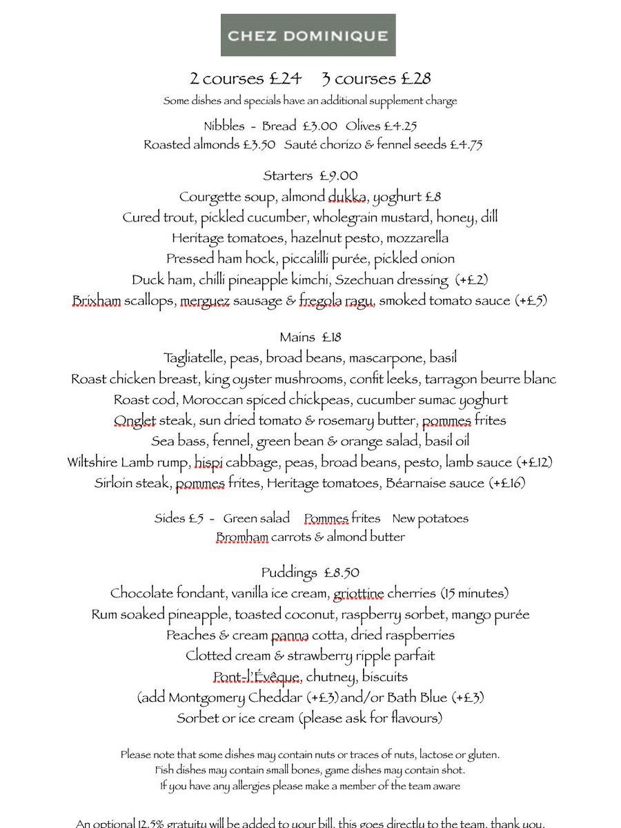 Chez Dominique tweet media