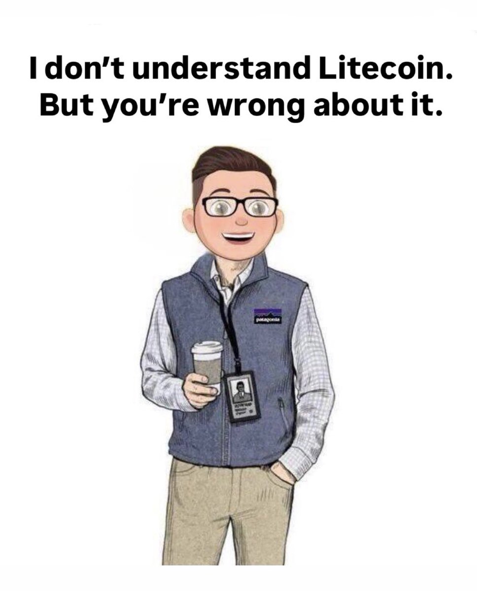 Bitcoin maximalists cannot comprehend the idea of a bitcoiner also supporting litecoin.