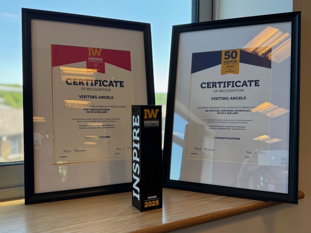 🏆 Double win for #VisitingAngels! Recognised for their outstanding workplace culture and commitment to care. A franchise that puts people first. Read more &gt;&gt; buff.ly/ebycQ4F