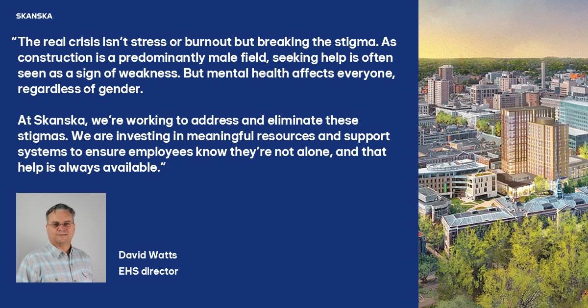 Providing onsite resources, fostering open conversations, and creating space for honest feedback are helping to break down the stigma around mental wellness and #suicideprevention. Learn more from our EHS director at Simmons University: bit.ly/4eCaHUy