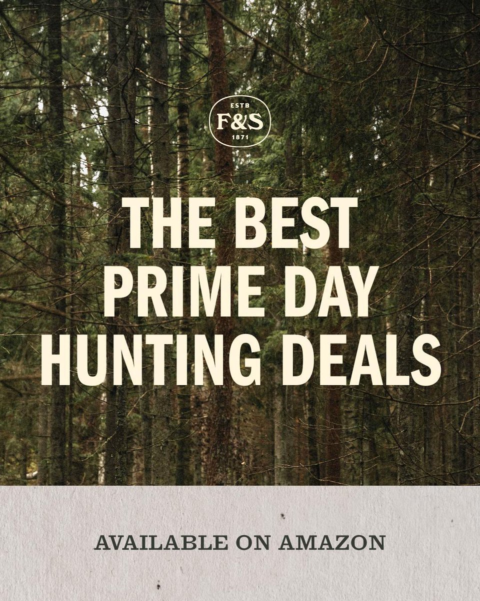 FieldandStream's tweet image. Amazon’s already rolling out Prime Day hunting deals—and we’ve found the best of the best. From trail cams and optics to knives, waders, and tree stands, it’s all marked down.

See our top picks - amazon.com/shop/fieldands… 💥

#Amazon #PrimeDay #FieldandStream