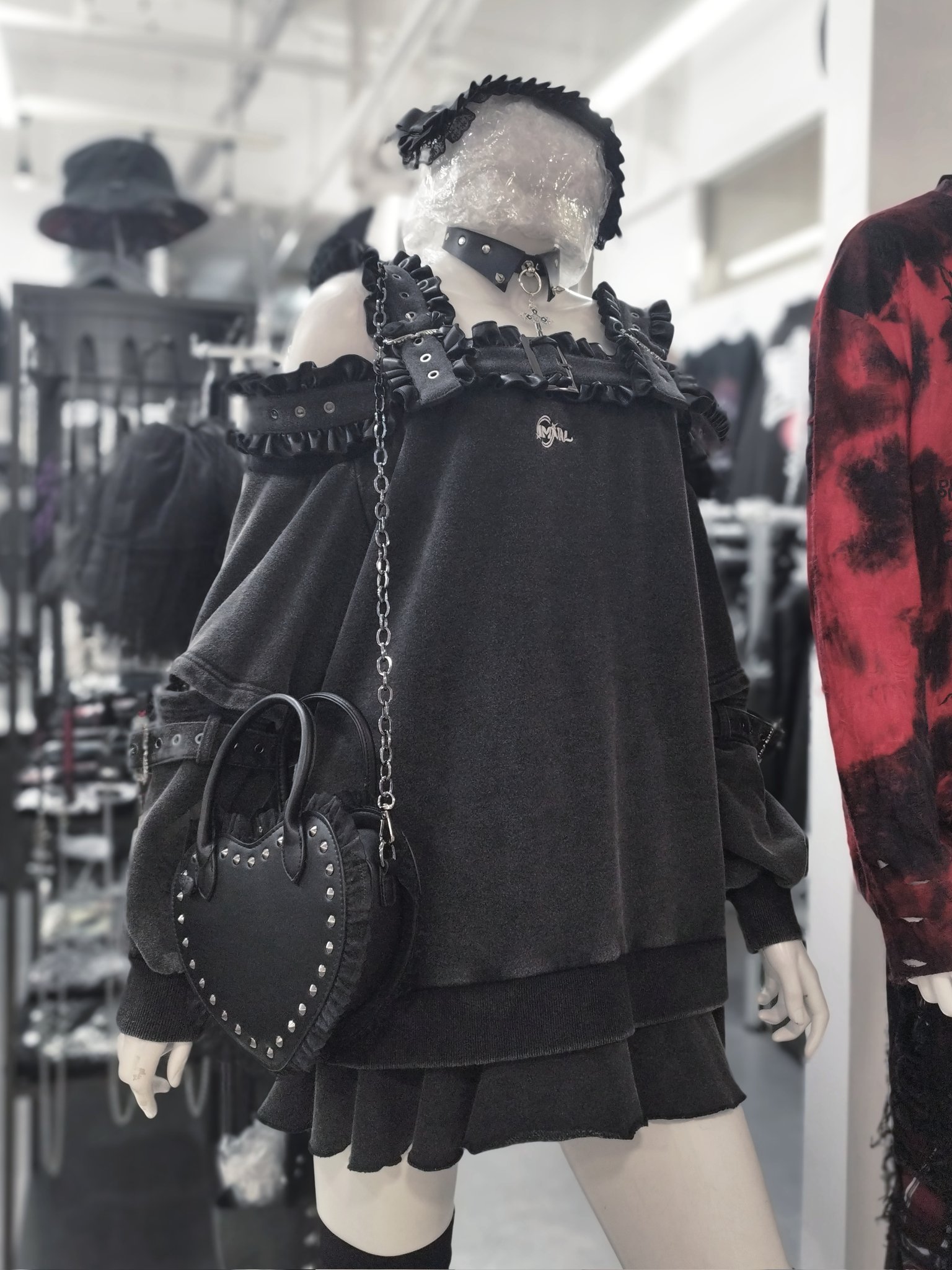 QOOZA IMVAL オフショルダードレス IMVAL / Off Shoulder Dress - QOOZA