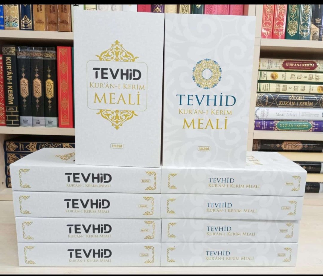 Ahmet Kuran (@beardedturk) on Twitter photo 📚 Kitap Çekilişi
📌 10 kişiye TEVHID KUR'AN-I KERİM MEALI hediye ediyorum inşaAllah.
‼️ Şartlar:
1️⃣ <a href="/BeardedTurk/">Ahmet Kuran</a> hesabını takip et.
2️⃣ Gönderiyi beğen ve yeniden paylaş.
3️⃣ Yoruma 2 kişiyi etiketle.
📣 Sonuç 11 Temmuz'da açıklanacak inşaAllah 📚 Kitap Çekilişi
📌 10 kişiye TEVHID KUR'AN-I KERİM MEALI hediye ediyorum inşaAllah.
‼️ Şartlar:
1️⃣ <a href="/BeardedTurk/">Ahmet Kuran</a> hesabını takip et.
2️⃣ Gönderiyi beğen ve yeniden paylaş.
3️⃣ Yoruma 2 kişiyi etiketle.
📣 Sonuç 11 Temmuz'da açıklanacak inşaAllah