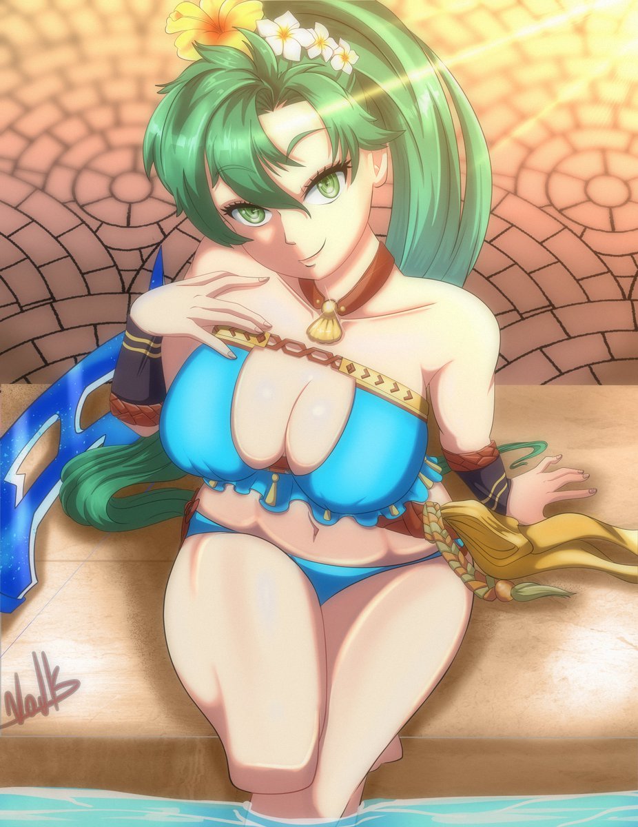 Summer Lyn hope you like it

#FEH #feheroes #Lynfireemblem