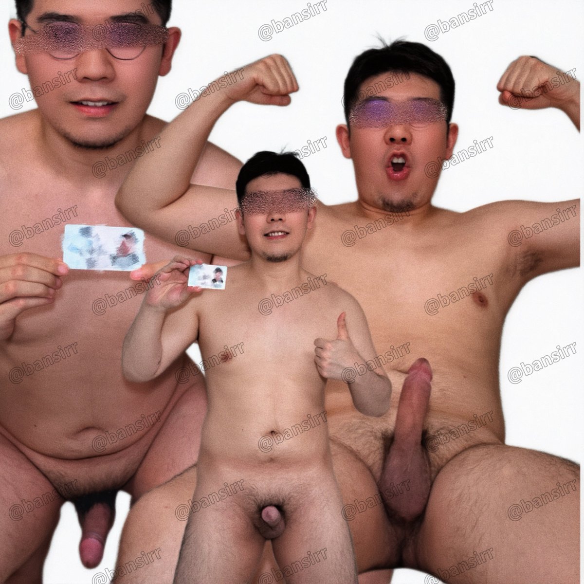 又到了自信爷们的展示时间