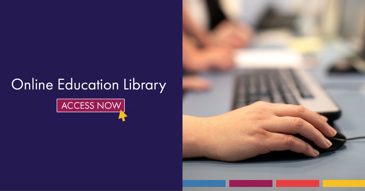 Our online education library has more than 30 education modules that offer nurses convenient practice guidance on a range of topics! Visit here: ow.ly/ilgi50Sr6gL