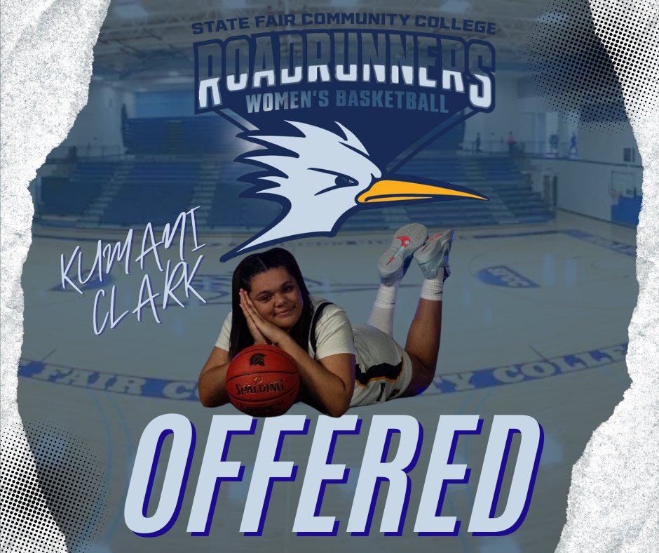 KuClark3's tweet image. After an amazing conversation with Coach Collier, I am blessed to receive an offer from @StateFairWBB! @chaunpd @GbbBattle @MissouriPhenom @dbaggs3 @greglogs @PGHMissouri