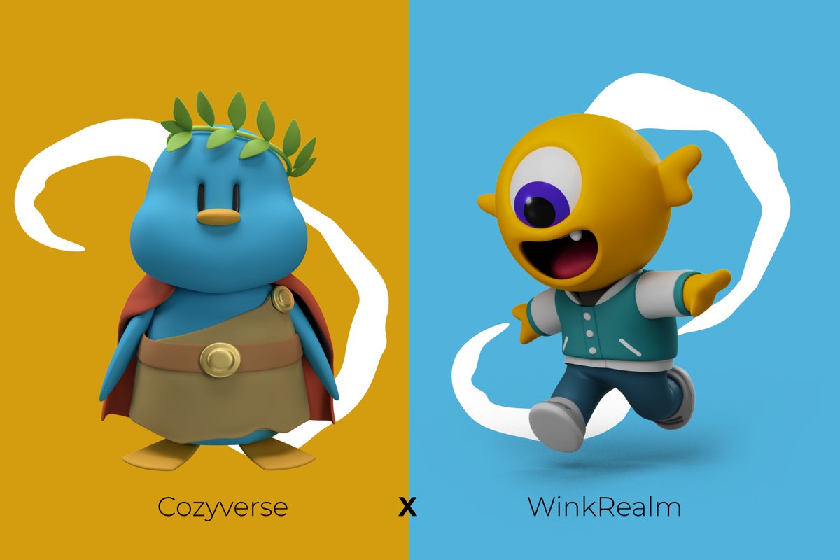 got inspired by <a href="/cozyversexyz/">Cozyverse</a> and its artist <a href="/TimDraws/">TimDraws</a> and added $wink in there cause i know <a href="/0xChefGoose/">Chef Goose</a> really likes his art so di  and tagging <a href="/risathegiant/">RISA</a> cause i kno he also loves the art  also cause i feel like they play nice together plays so nice in #3D