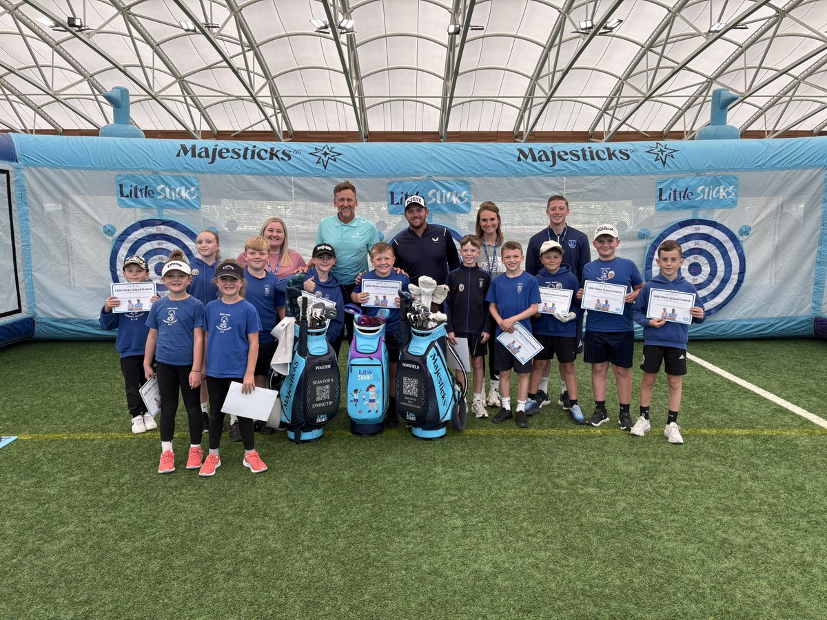 What a fantasist day the children have had at the <a href="/MajesticksGC/">Majesticks GC</a> Little Sticks festival held at <a href="/England/">England</a> St. George’s Park⛳️🏌️🏌️‍♂️