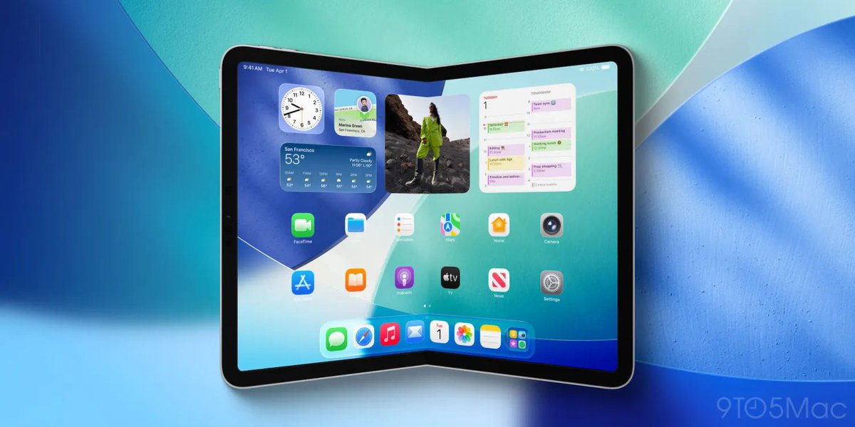 TechKard's tweet photo. While Apple’s first foldable iPhone is on track for 2026, new report says the foldable iPad project is paused — due to production hurdles, high costs & weak demand for large foldables.
Don’t expect an iPad Fold before 2028 (if ever).
#Apple #iPhoneFold #iPadFold https://t.co/4O955LyU0U