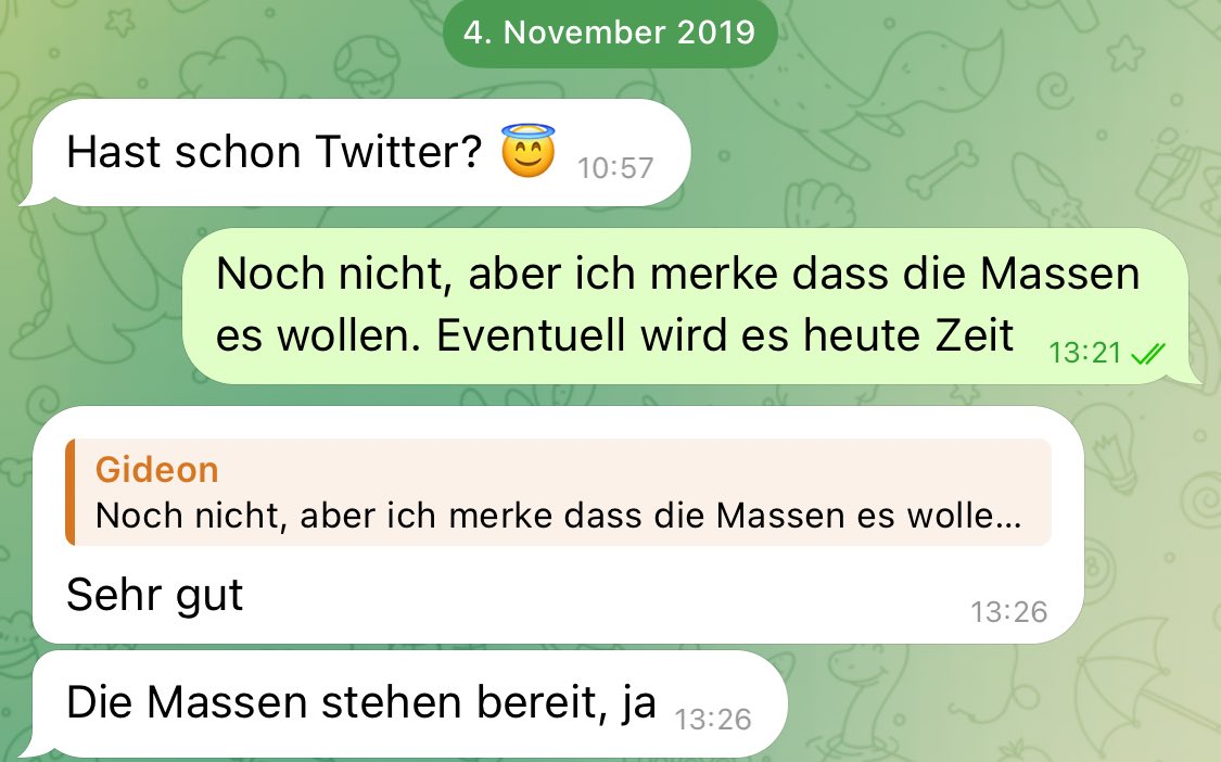 Man hätte mich nie fragen dürfen